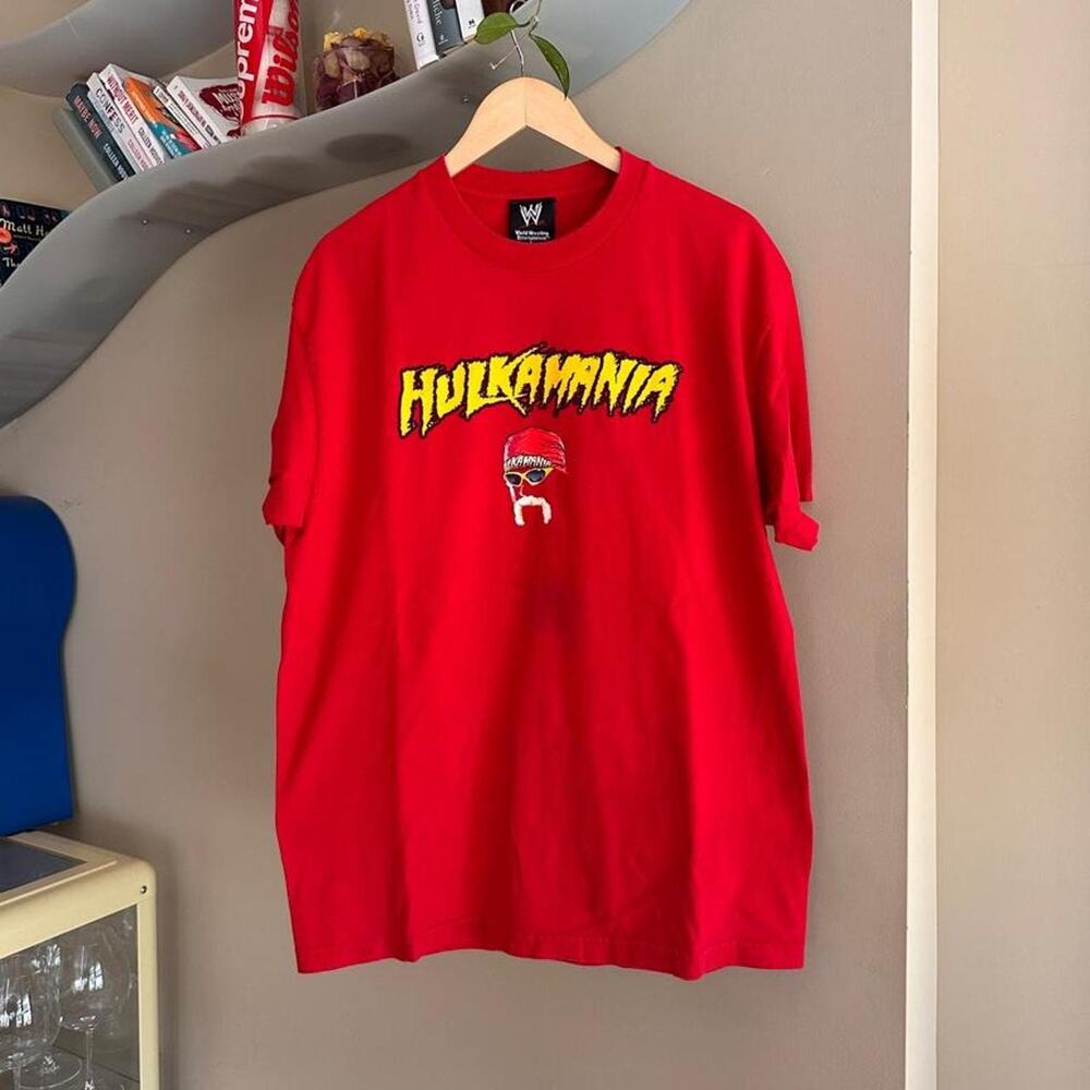 Vintage 2002 Hulkamania Hulk Hogan WWE Shirt